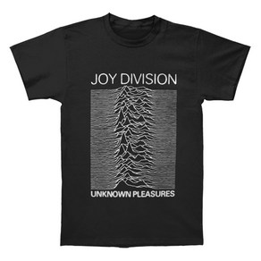 ROCKPANDA Joy Division Unknown Pleasures Black 반팔티