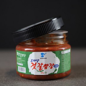 [오대양씨푸드] 양념젓갈 젓갈쌈장(갈치속젓), 400g, 1개