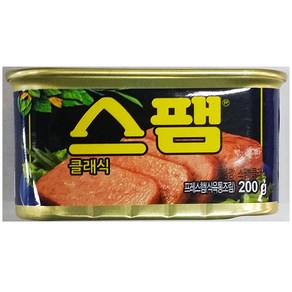 햄캔(클래식 스팸 백설 200g)X4개 / 스펨 Spam Classic, 200g, 1