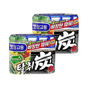 애경 홈즈탈취탄 냉장고용 탈취제, 140g, 12개