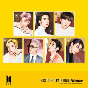 DIY 보석십자수 BTS 방탄소년단 굿즈 Butte v6 40x50, 진, 선택:진, 1개