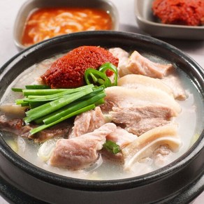 [미트타임] 대찬 전통 돼지국밥 4팩 (팩당600g), 600g, 4개