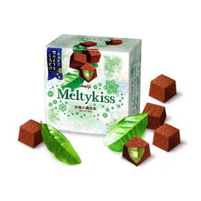 메이지 멜티키스 프리미엄 쇼콜라 생초콜릿 말차, 2개, 52g