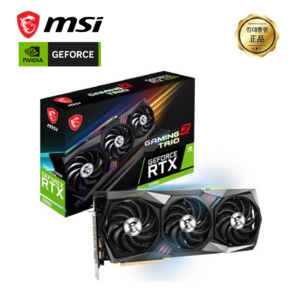 MSI 지포스 RTX 3080 게이밍 Z 트리오 D6X 10GB 트라이프로져2 LHR 리퍼