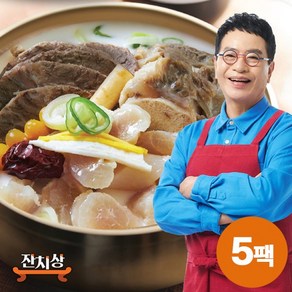 [KT알파쇼핑]김하진의 진한 도가니탕 700g x 5팩, 5개