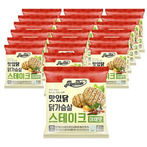 [랭킹닭컴] 맛있닭 닭가슴살 스테이크 야채맛, 100g, 20개, 100g