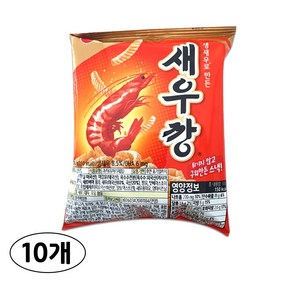 농심 새우깡 미니팩, 30g, 10개