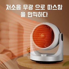 온풍기 usb 히터 캠핑 온풍기 캠핑 충전식 히터 난로, 히터*2