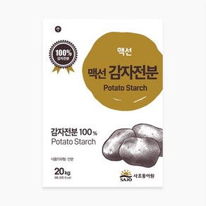 맥선 감자전분 20kg, 1개