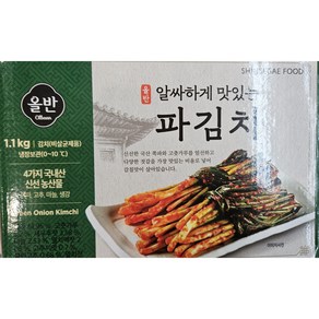 올반 알싸하게 맛있는 파김치 (냉장포장포함)