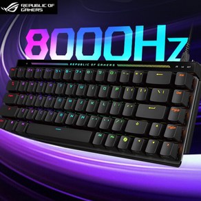 [CY] ROG 마도사 ACE HFX 마그네틱축 게이밍 키보드 ABS 8KHz 65%배열 RT지원 0.125ms저지연 gasket구조 RGB 시즌신상