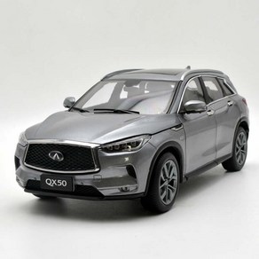 1:18 인피니티 QX50 SUV 다이캐스트 모형자동차, 회색, 1개