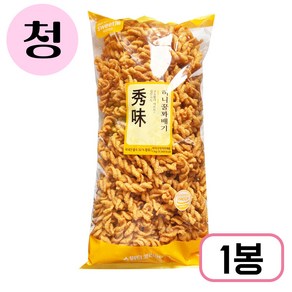 스위티코리아 허니꿀꽈배기 1kg, 1개