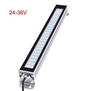 작업 조명 Led 공작 기계 방수 오일 방지 방폭 램프 CNC 선반 220V 24V 알루미늄 합금 led, [01] 22CM Cool White, 24V 36V, 1개