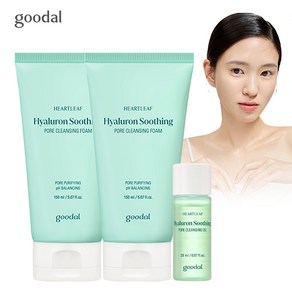 [1+1] 구달 어성초 히알루론 수딩 모공 클렌징폼+단독증정, 3개, 300ml