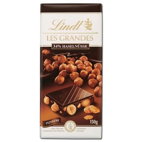 Lindt 린트 다크 초콜릿 레 그랑드 헤이즐넛, 1개, 150g