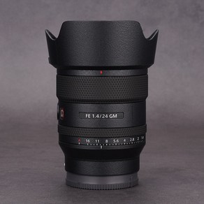 [코엠스킨] 소니 FE 24mm f1.4 GM 렌즈 스크래치 보호 필름, 카본 블랙, 1개