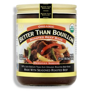 베러 댄 부용 오가닉 저염 야채 치킨 비프 베이스 21oz Better Than Bouillon Vegetable Chicken Beef Base