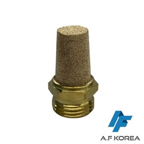 공압 에어 금속 소음기 [에이에프코리아], A-02(1/4), 1개