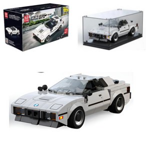 몰드킹 27036 BMW M1 342pcs 호환 블럭 테크닉 조립 장난감 자동차 스피드 챔피언 전시 케이스 포함 브릭스피드, 1개