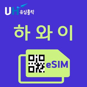 유심홀릭 하와이 이심 eSIM 데이터 FM e심, 총 기간 5GB 소진 후 종료, 30일, 1개