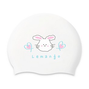 르망고 실리콘 수모 러블리 라펭 Lovely lapin (White)(4194), 1개, 기본, 기본