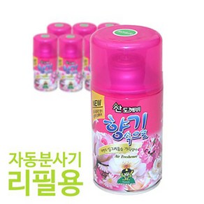 산도깨비 향기속으로 자동분사기 리필 300ml 방향제 청향제, 허브, 1개