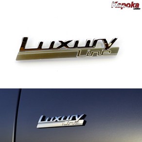 BMW 럭셔리라인 엠블럼 스티커 / Luxuy Line, 본상품선택