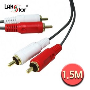 RCA AV 케이블 1.5M 10397, 선택없음