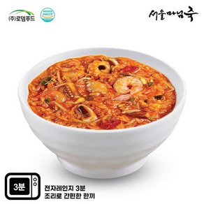 [DO153][서울마님죽]엄마의맛!삼선짬뽕죽 500gx3봉, 3개, 500g