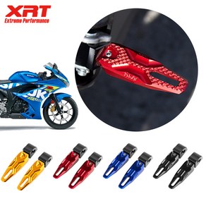 스즈키 GSX-R125 XRT 프론트 스텝 발판, 블루, 1개