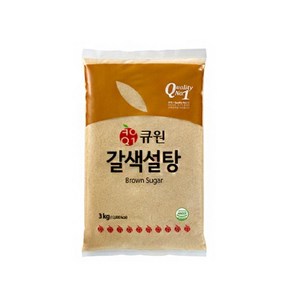 큐원 갈색설탕, 3kg, 4개