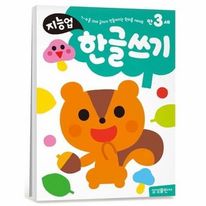 웅진북센 지능업 만3세 한글쓰기, 상품명, One colo  One Size