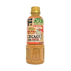 일본 돈키호테 참깨 마늘 타래 만능 소스 드레싱, 1개, 400ml