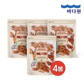 [바다원(주)] [바다원]바베큐맛 오징어 180g x 4봉, 4개