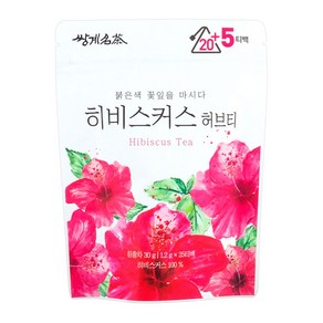 쌍계명차 히비스커스 허브티, 1.2g, 25개입, 1개, 1.2g