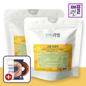 민트라벨 고흥 단호박 파우더 800g 2개, 1개입