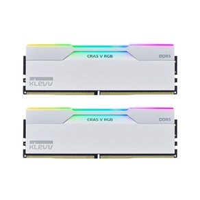 ESSENCORE KLEVV DDR5-7200 CL34 CRAS V RGB White 패키지 서린 (48GB(24Gx2))