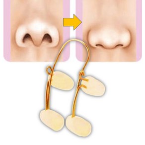 매부리코교정 콧볼 복코 전용마사지기 휜코 복코 교정 마사지, 1개