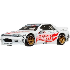 핫윌Hot Wheels 카컬쳐 모던 클래식 닛산 스카이 라인 GTR R32 팬뎀 탈것 장난감 미니카 3세부터 화이트 HRV68, 1개, 상세페이지 참조