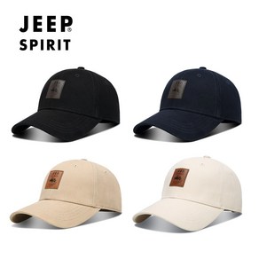 웹도매 JEEP SPIRIT 지프 스피릿 볼캡 CA0625, 블랙, 1개