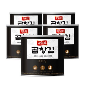 [광천김] 곱창캔김 30g 5캔, 5개