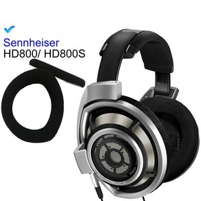 젠하이저 HD800 HD800S 이어 패드 쿠션 커버 헤드폰 헤드셋 교체 스펀지 캡 귀마개 수리 솜