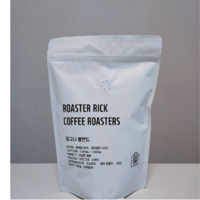 로스터릭 달고나 블랜드 ROASTER RICK 아라비카 생두 100% COFFE ROASTER, 1개, 500g, 홀빈(분쇄안함)