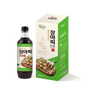 명절 선물세트 웰크리 홍게간장 2p 페트병, 웰크리 장아찌 간장 1p, 500ml, 2개