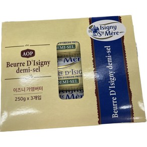 이즈니 가염버터롤 250G X 3 코스트코 버터, 3개