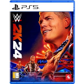 PS5 WWE2K24 스탠다드에디션 정식발매 새제품(비닐제거시반품불가), 단품(비닐제거시반품불가)