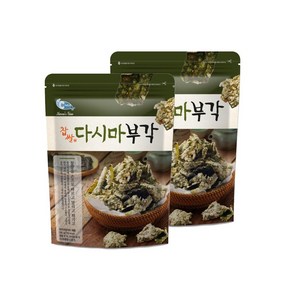 C-WEED 찹쌀 다시마부각 150g, 풍미가득 다시마, 2개