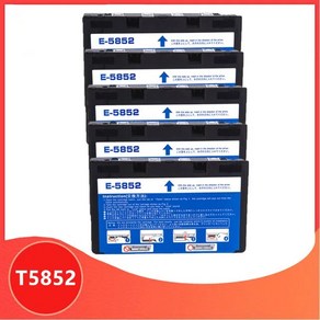 호환 잉크 카트리지 T5852 엡손 픽처메이트 PM210 프린터용, 05 5PCS T5852