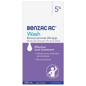 Benzac 벤작 AC 워시 5% 200mL, 1개